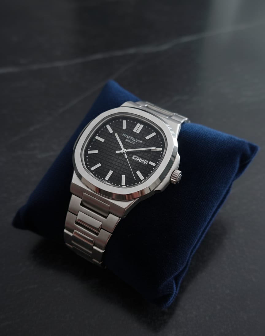 PATEK PHILLIPE GENEVE-Stainless Premium Luxurious & Water-Resistant Watch