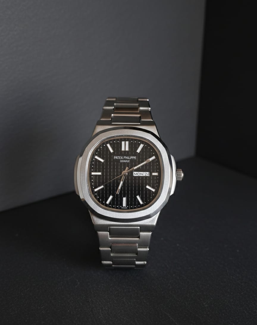 PATEK PHILLIPE GENEVE-Stainless Premium Luxurious & Water-Resistant Watch